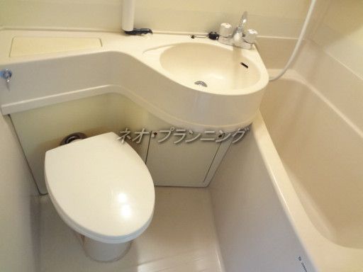 【バス】　洗面台付のバスルーム♪