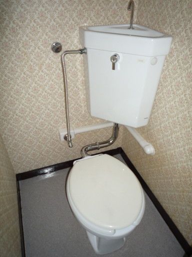 【トイレ】　洋式トイレ付です！
