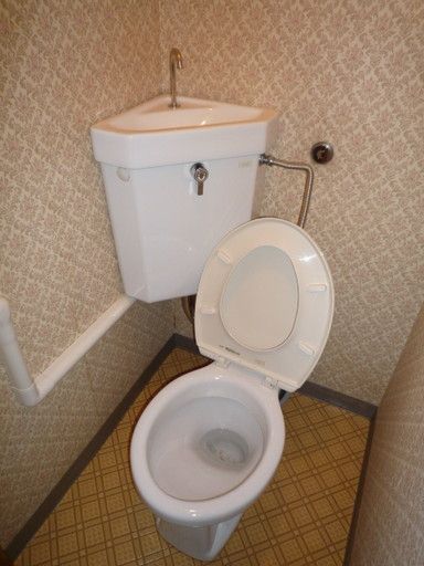 【トイレ】　洋式トイレ付です！