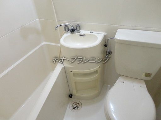 【バス】　洗面台付のバスルーム♪