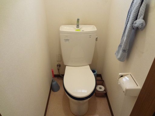 【トイレ】　共同トイレは洋式です！